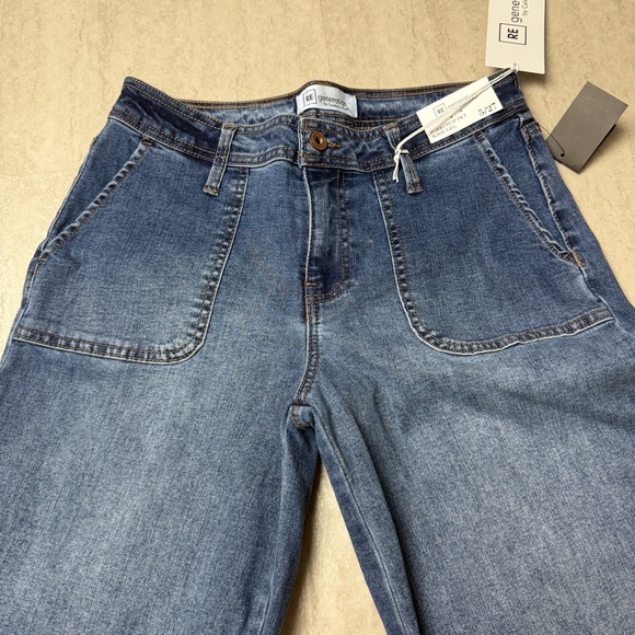 Celebrity Pink jeans wide leg pork chop pockets size 5 27 - Picture 6 of 13